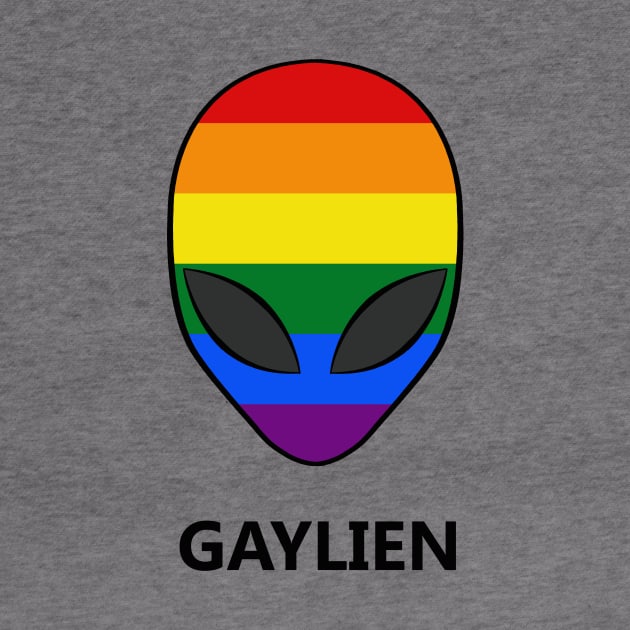 Gaylien Rainbow LGBT Pride by MythicalPride